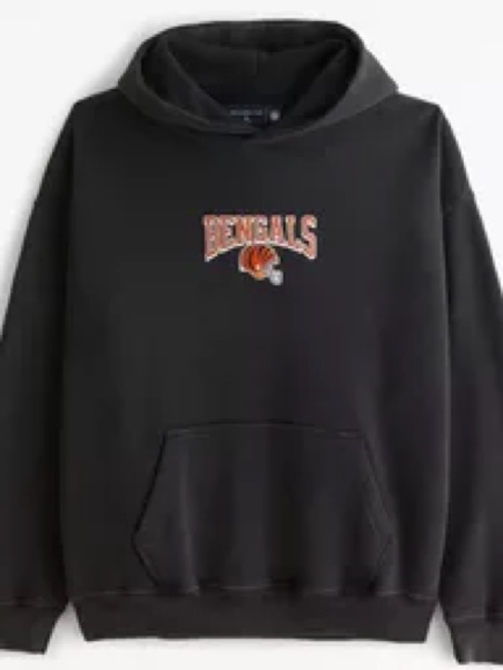 Abercrombie & Fitch Black Bengals Pullover Hoodie